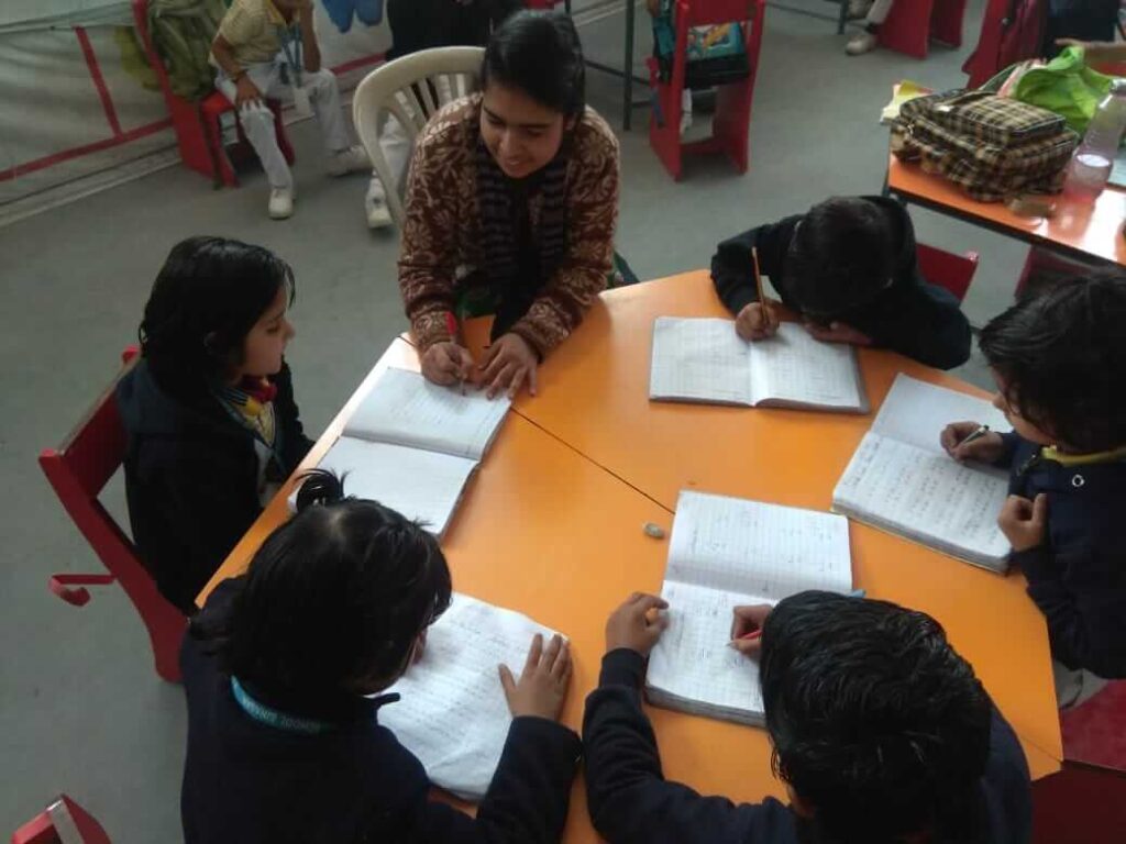 Class room in school